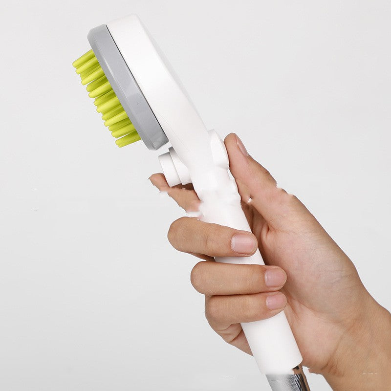 Pet Massage Comb Bath Brush Shower Head Cleaning Tool