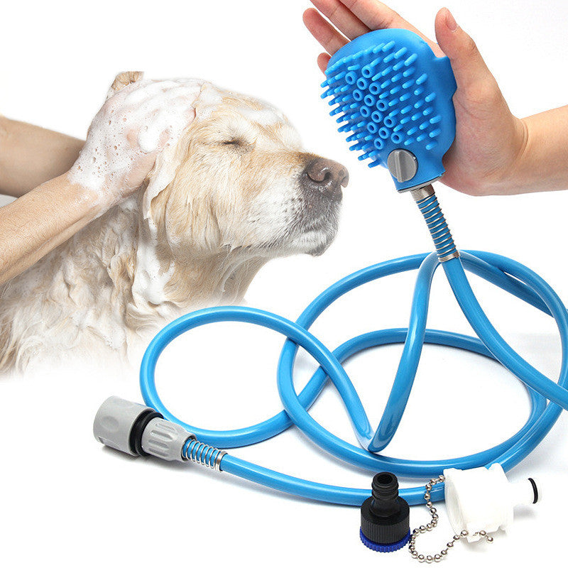 Pet Outdoor Bath Brush Shower Cleaning Tool