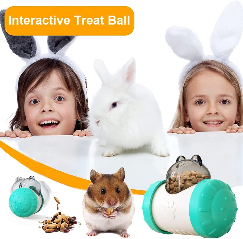 Interactive Pet Treat Dispensing Puzzle Feeder Ball Toy